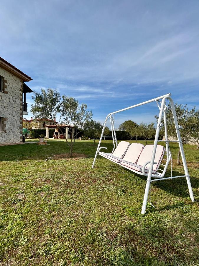 My Bright House Villa Afytos Bagian luar foto